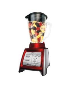 Oster Designed For Life 7-Speed Blender With Smoothie Cup, Red