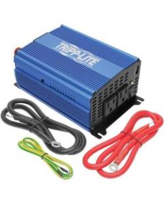 Tripp Lite 1000W Compact Power Inverter Mobile Portable 2 Outlet 1 USB Port - Input Voltage: 12 V DC - Output Voltage: 120 V AC