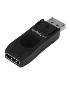 StarTech.com DisplayPort to HDMI Converter - Passive DP to HDMI Adapter - 4K - 1 Pack - 1 x DisplayPort Male Digital Audio/Video - 1 x HDMI Female Digital Audio/Video - 1920 x 1200 Supported - 1 Pack - 1 x DisplayPort Male Digital Audio/Video - 1 x HDMI