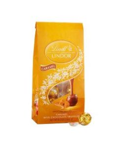 Lindor Chocolate Truffles, Milk Chocolate Caramel, 8.5 Oz, Pack Of 2 Bags
