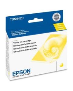 Epson T0544 UltraChrome Yellow Ink Cartridge, T054420