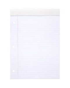 Mead Writing Pads, 70 Sheets, 140 Pages, College Ruled, Micro Perforated, 8 1/2in x 11in