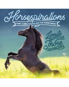 Willow Creek Press 5-1/2in x 5-1/2in Hardcover Gift Book, Horsespirations