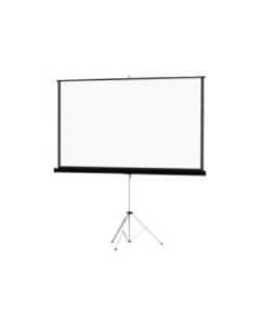 Da-Lite Picture King HDTV Format - Projection screen with heavy duty tripod - 106in (105.9 in) - 16:9 - Matte White - black