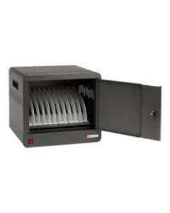Bretford Cube Micro Station TVS10PAC-CK - Cabinet unit - for 10 notebooks/tablets - lockable - charcoal