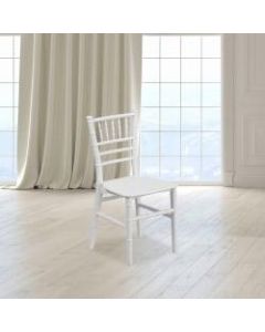 Flash Furniture Kids Chiavari Chair, White