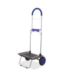dbest Bigger Mighty Max Dolly - 220 lb Capacity - x 18in Width x 14in Depth x 40in Height - Blue - 1 Each