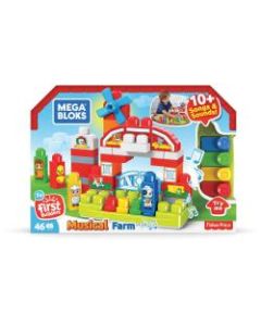 Mega Bloks First Builders Musical Farm - Theme/Subject: Learning - Skill Learning: Music, Farm, Animal, Color, Matching, School, Construction - 1-5 Year - Multi