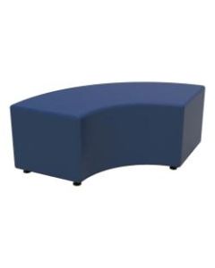 Marco Group Sonik 36in Curved Bench, Royal Blue