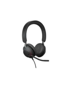 Jabra Evolve2 40 UC Stereo - Headset - on-ear - wired - USB-C - noise isolating