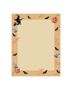 Great Papers! Holiday-Themed Letterhead Paper, 8 1/2in x 11in, Halloween Harvest, Pack Of 80 Sheets