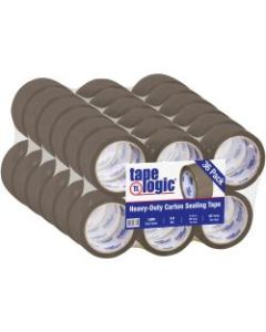 Tape Logic Acrylic Sealing Tape, 3in Core, 2in x 55 Yd., Tan, Pack Of 36