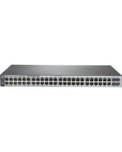 HPE 1820-48G-PPoE+ (370W) Switch - 48 Ports - Manageable - 2 Layer Supported - PoE Ports - 1U High - Rack-mountable, Desktop, Under Table, Wall Mountable - Lifetime Limited Warranty