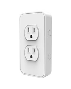 Switchmate Smart Power Outlet, 4-15/16inH x 2-1/2inW x 2inD, White