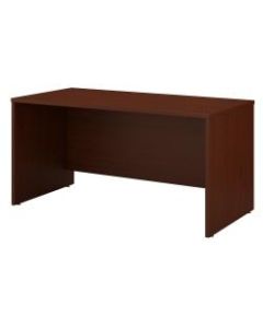 Bush Business Furniture Components 60inW Office Desk, Mahogany, Standard Delivery