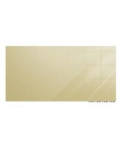 Ghent Aria Magnetic Unframed Dry-Erase Whiteboard, 48in x 96in, Beige