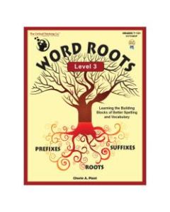 The Critical Thinking Co. Word Roots Level 3 Workbook, Grades 7-12