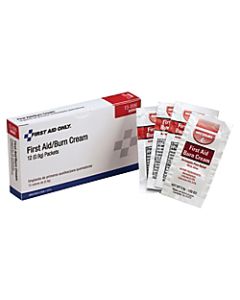 First Aid Only Burn Cream Packets, Box Of 12