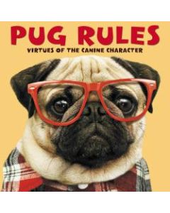 Willow Creek Press 5-1/2in x 5-1/2in Hardcover Gift Book, Pug Rules