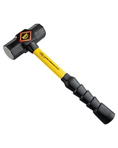 Blacksmiths Double-Face Steel-Head Sledge Hammer, 4 lb, 14 in SG Grip Handle