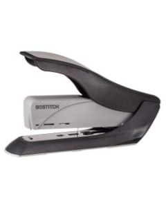 Bostitch Spring-Powered Heavy Duty Stapler, 60-Sheet Capacity, Black/Silver