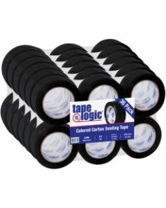 Tape Logic Carton Sealing Tape, 2in x 110 Yd., Black, Case Of 36
