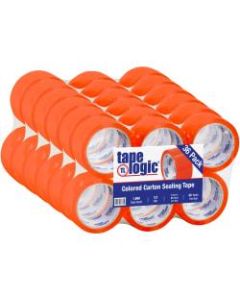 Tape Logic Carton Sealing Tape, 2in x 55 Yd., Orange, Case Of 36