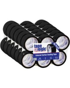Tape Logic Carton Sealing Tape, 2in x 55 Yd., Black, Case Of 36