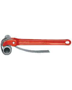 Strap Pipe Wrench, 3 1/2 in OD, 1/2 in X 17 in Strap