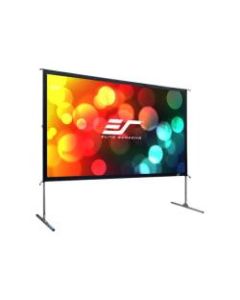 Elite Screens Yard Master 2 Series OMS120H2 - Projection screen with legs - 120in (120.1 in) - 16:9 - CineWhite - silver