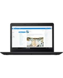 Lenovo ThinkPad E470 Laptop, 14in Screen, 6th Gen Intel Core i5, 4GB Memory, 500GB Hard Drive, Windows 7 Professional