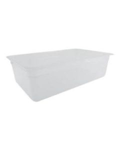 Cambro Full Size Food Pan, 5-13/16inH x 20-7/8inW x 12-7/8inD, Clear