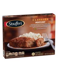Stouffers Classics Meatloaf With Mashed Potatoes, 9.875 Oz Box, Pack of 3 Meals