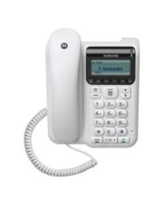 Motorola CT610 Corded Telephone With Digital Answering Machine