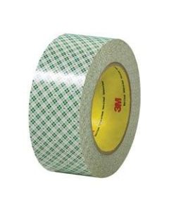3M 410 Double-Sided Masking Tape, 3in Core, 2in x 108ft, Off White, Case Of 3