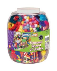 Pacon Barrel of Colossal Crafts - Craft - 8.75in x 8.75in13in - 1 Each - Assorted - Foam