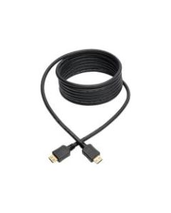 Tripp Lite High-Speed HDMI Cable w/ Gripping Connectors 4K M/M Black 12ft 12ft - 12 ft - 1 x HDMI Male Digital Audio/Video - 1 x HDMI Male Digital Audio/Video - Shielding - Black