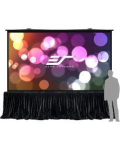 Elite Screens QuickStand 5-Second Series - 180-INCH 16:9, Manual Pull Up, Movie Theater 8K / 4K Ultra HD 3D Ready, 2-YEAR WARRANTY, QS180HD"