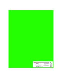 Royal Brites Dual Color Foam Board, 20in x 30in, Neon Yellow/ Neon Green