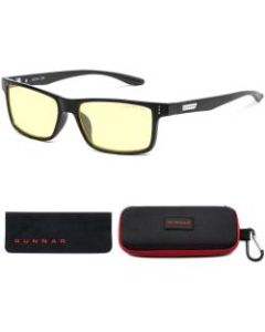GUNNAR Gaming & Computer Glasses for Kids (age 12+) - Cruz, Onyx, Amber Tint - Onyx Frame/Amber Lens - Children
