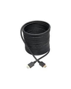 Tripp Lite High-Speed HDMI Cable w/ Gripping Connectors 1080p M/M Black 25ft 25ft