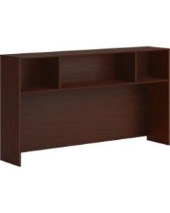 HON Mod Desk Collection 72inW Open Hutch, Mahogany
