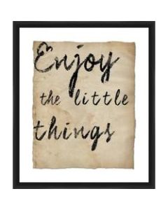 PTM Images Framed Wall Art, Little Things, 25 1/2inH x 21 1/2inW