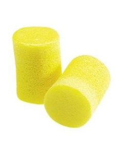 E-A-R Classic Uncorded Earplugs - Moisture Resistant, Non-flammable, Flame Resistant, Noise Reduction, Reusable - Regular Size - Noise Protection - Foam, Polyvinyl Chloride (PVC) - Yellow - 60 / Box