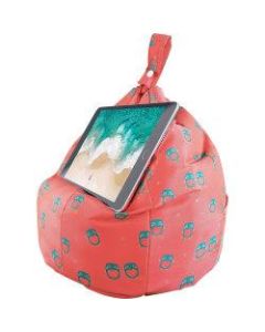 Planet Buddies Olive the Owl Tablet Cushion Stand - Up to 12.9in Screen Support - Polyester - Pink, Blue