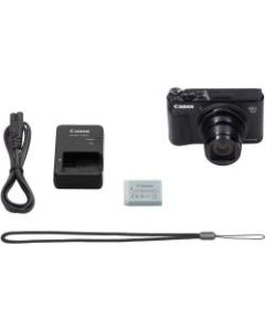 Canon PowerShot SX740 HS 20.3 Megapixel Compact Camera - Black - 1/2.3in Sensor - Autofocus - 3inLCD - 40x Optical Zoom - 4x Digital Zoom - Optical (IS) - 5184 x 3888 Image - 3840 x 2160 Video - HD Movie Mode - Wireless LAN