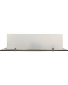 Lorell Relevance Series Modesty/Privacy Panel, Clear, For 59 7/8inW Desk