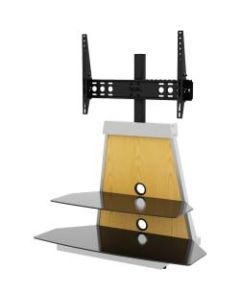 AVF STKL900A-A: Options Stack TV Stand with TV Mount 900 - Up to 90in Screen Support - 143.30 lb Load Capacity - 2 x Shelf(ves) - 48in Height - Floor - Oak, Walnut, Black, White