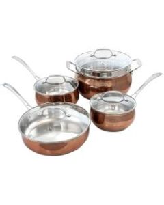 Oster Cookware Set, Carabello 9-Piece, Copper