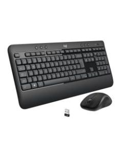 Logitech MK540 Advanced Wireless Keyboard and Mouse Combo, Black